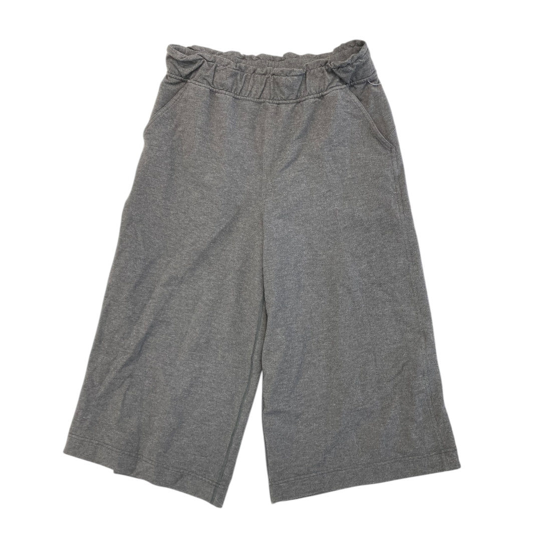 Athletic Capris By Lululemon In Grey, Size:10