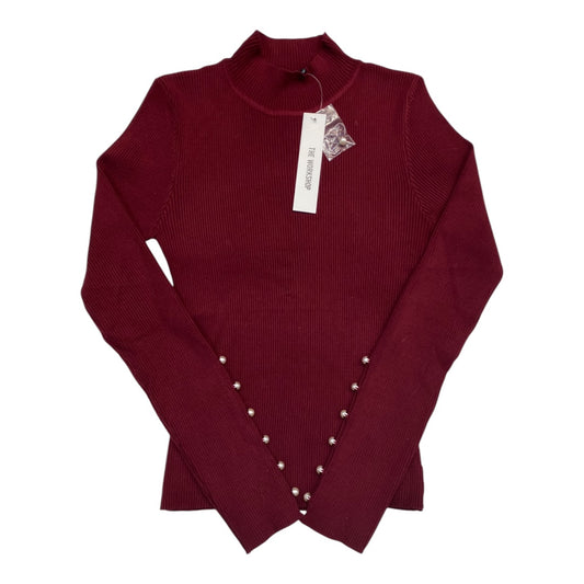 Sweater By the workshop In Maroon, Size:L