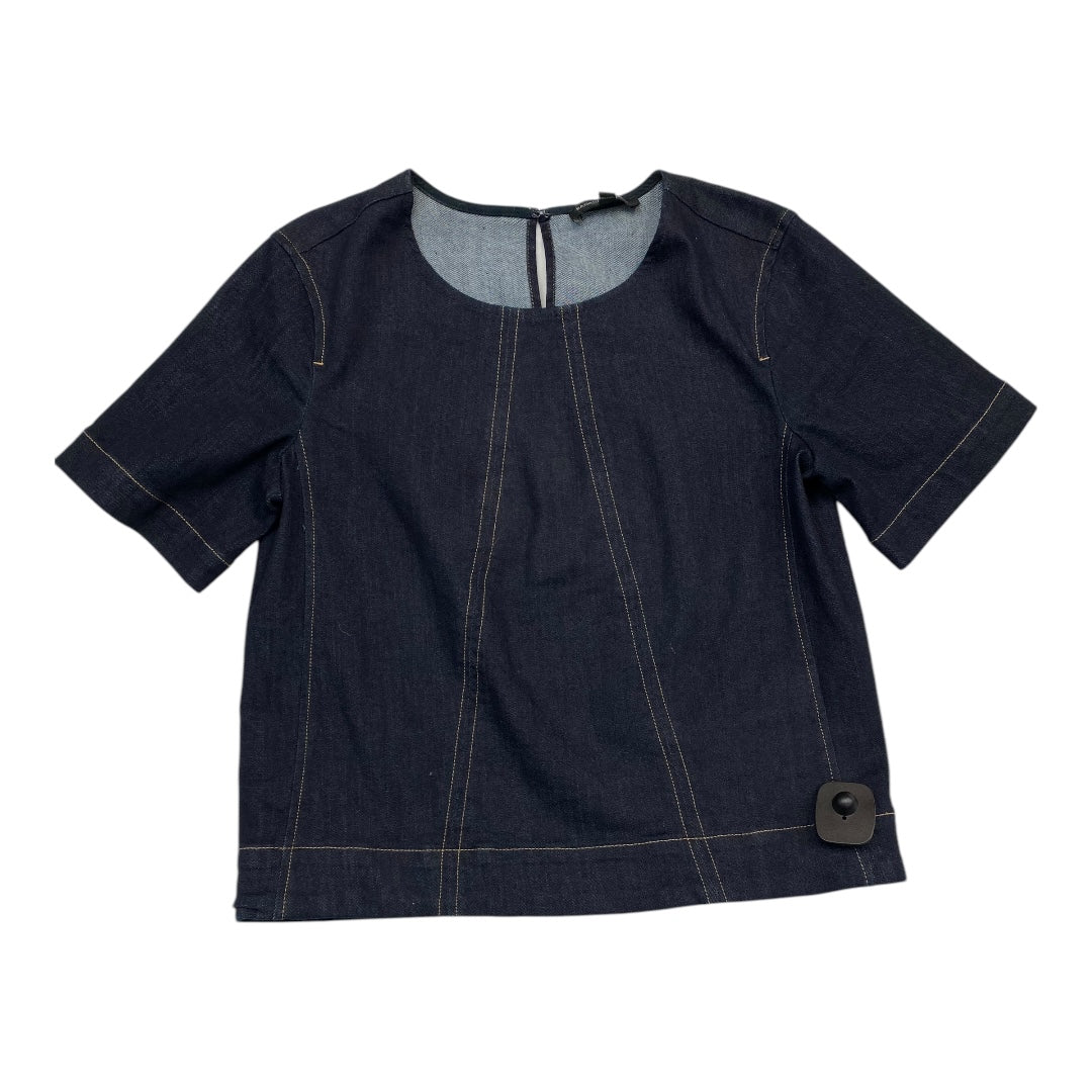 Top Ss By Banana Republic In Blue Denim, Size:M