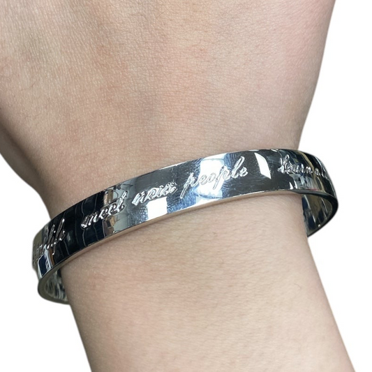 Bracelet Designer By Kate Spade In Silver