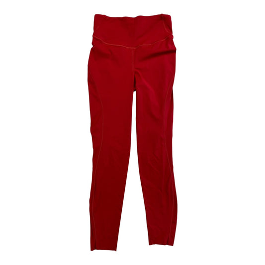Athletic Leggings By Lululemon In Red, Size:4