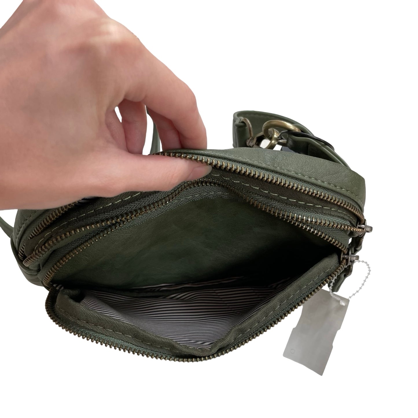 Handbag By Joy Susan In Green, Size:Small