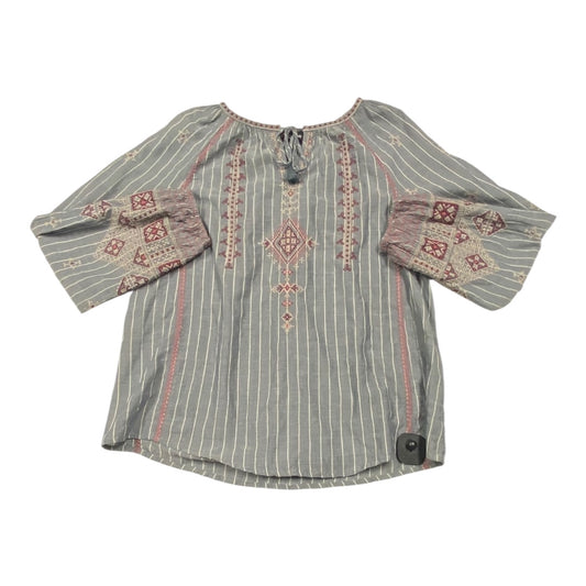 Top Ls Designer By Johnny Was In Striped Pattern, Size:S