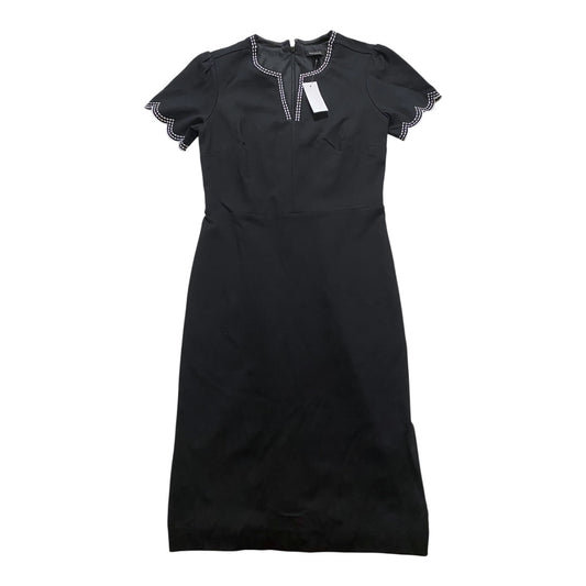 Dress Casual Short By Ann Taylor In Black & White, Size:0