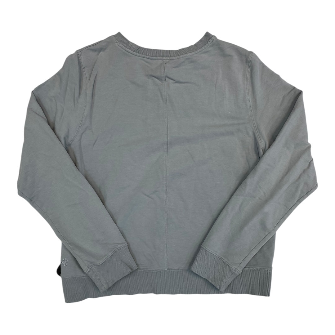 Sweatshirt Crewneck By Athleta In Green, Size:M