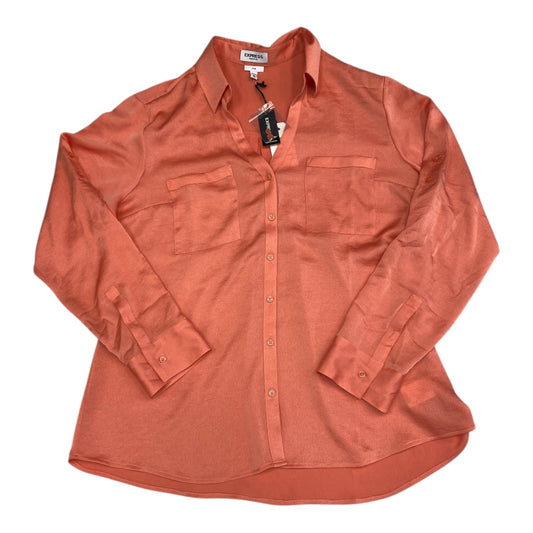Top Ls By Express In Orange, Size:Xl