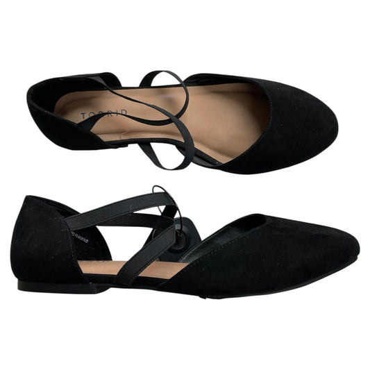 Shoes Flats By Torrid In Black, Size:9.5
