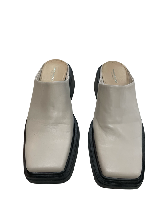 Shoes Heels Block By VAGABOND In Cream, Size:8.5
