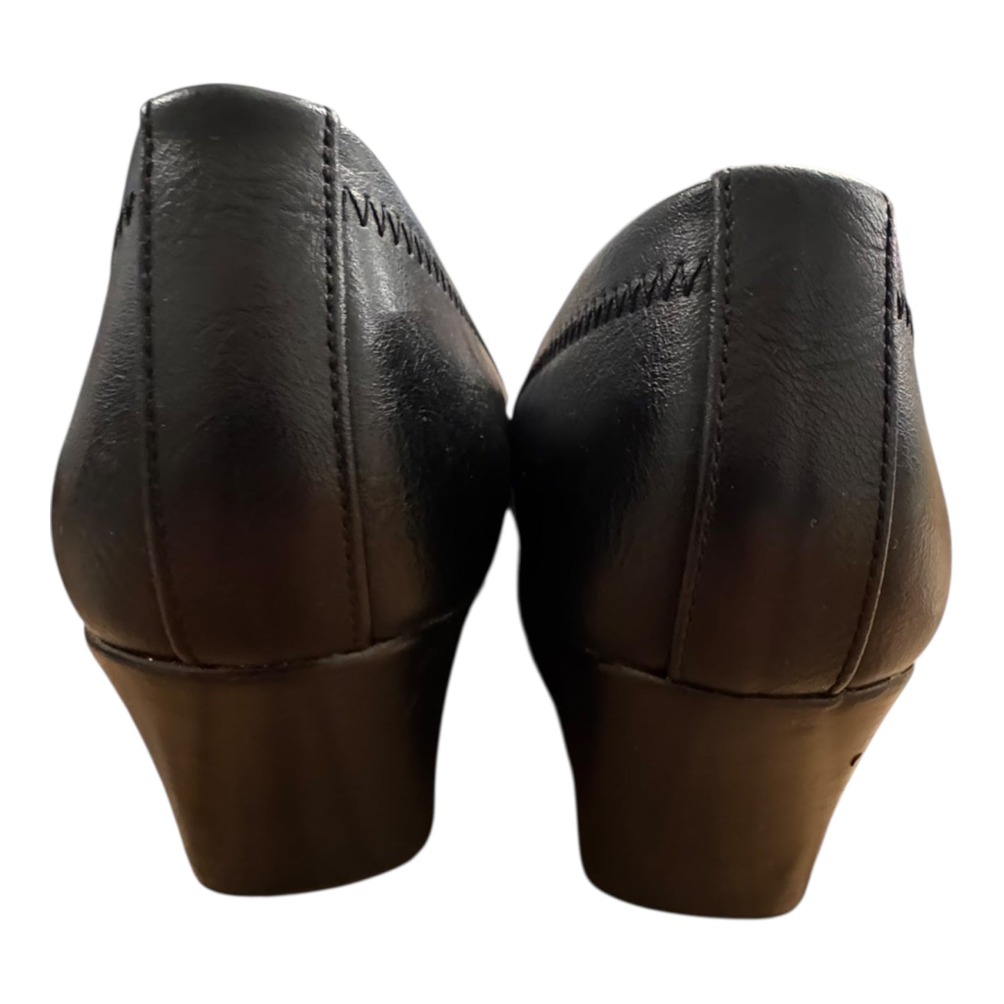 Shoes Heels Wedge By Life Stride In Black, Size:9.5