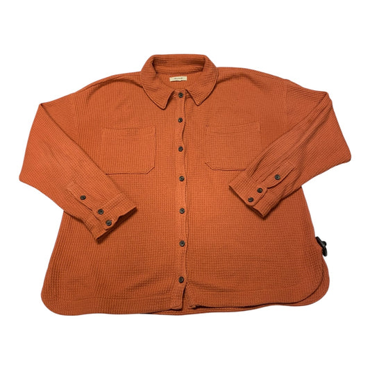 Top Ls By Madewell In Orange, Size:L