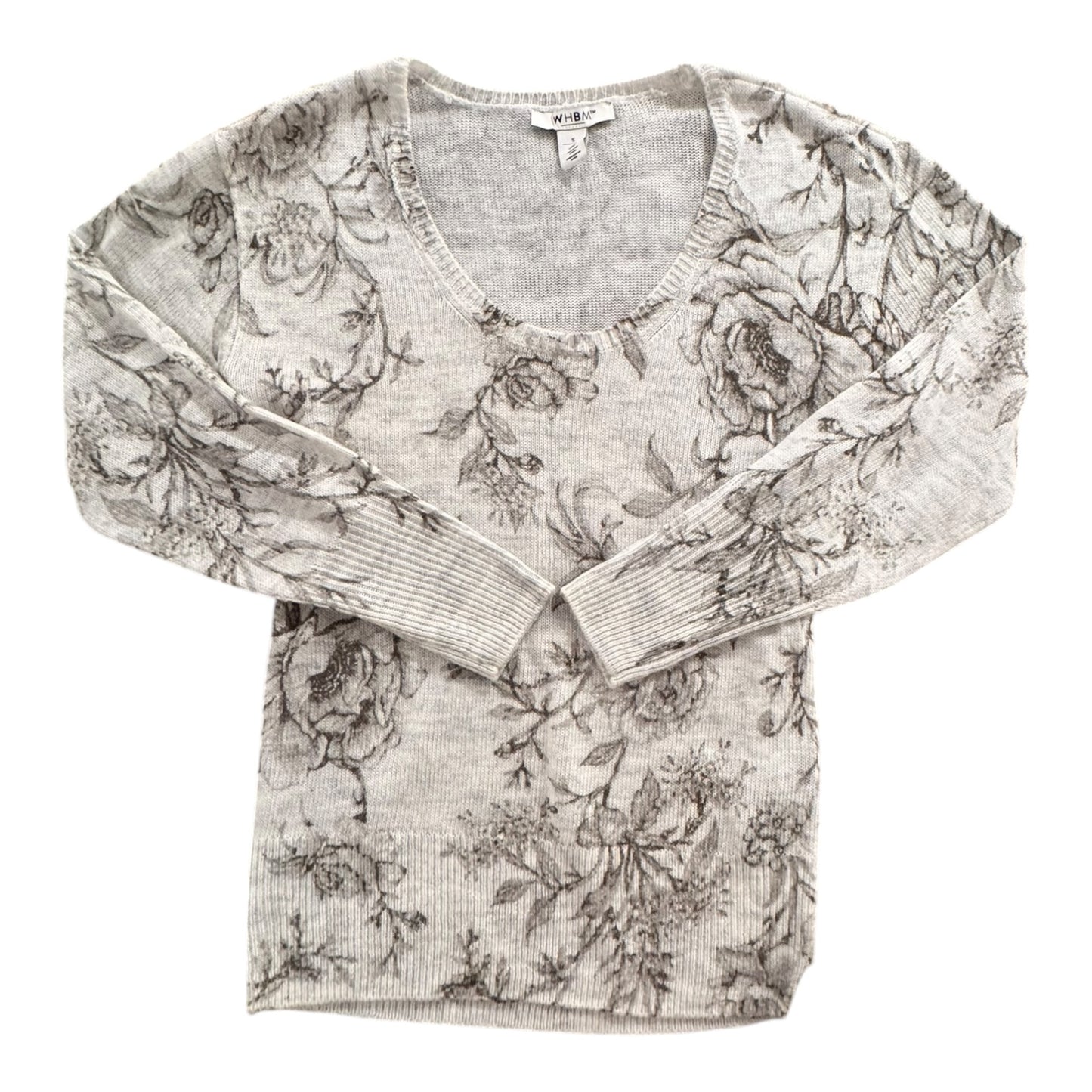 Sweater By White House Black Market In Grey, Size:S