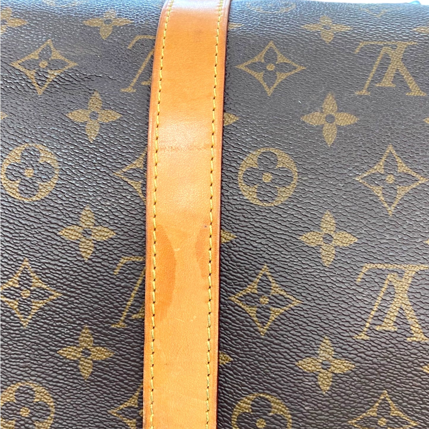Duffle And Weekender Luxury Designer By Louis Vuitton In Brown, Size:Large(55)