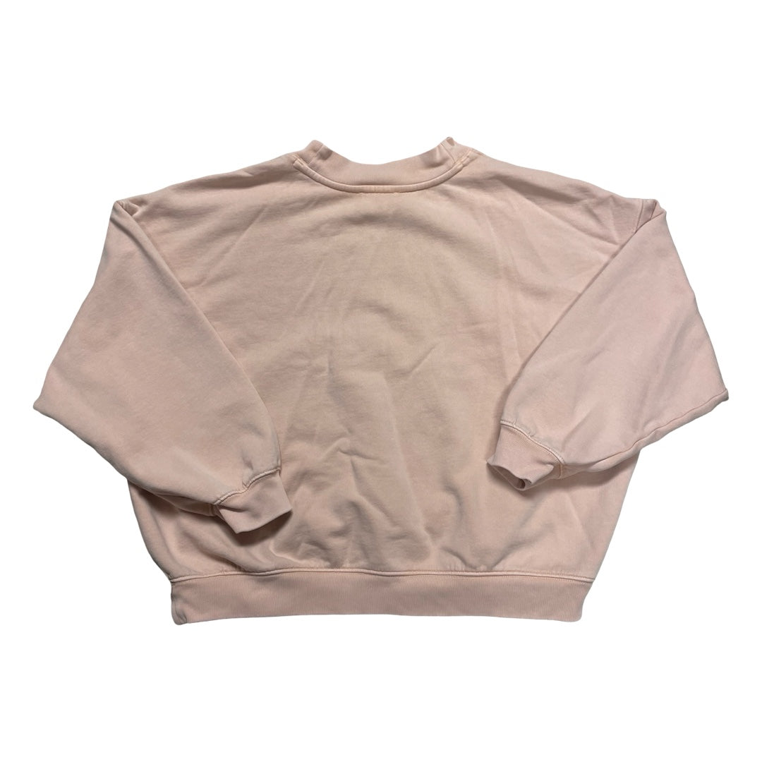 Sweatshirt Crewneck By Madewell In Pink, Size:L