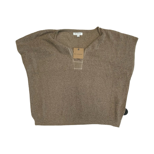 Top Ss By Blu Pepper In Beige, Size:L