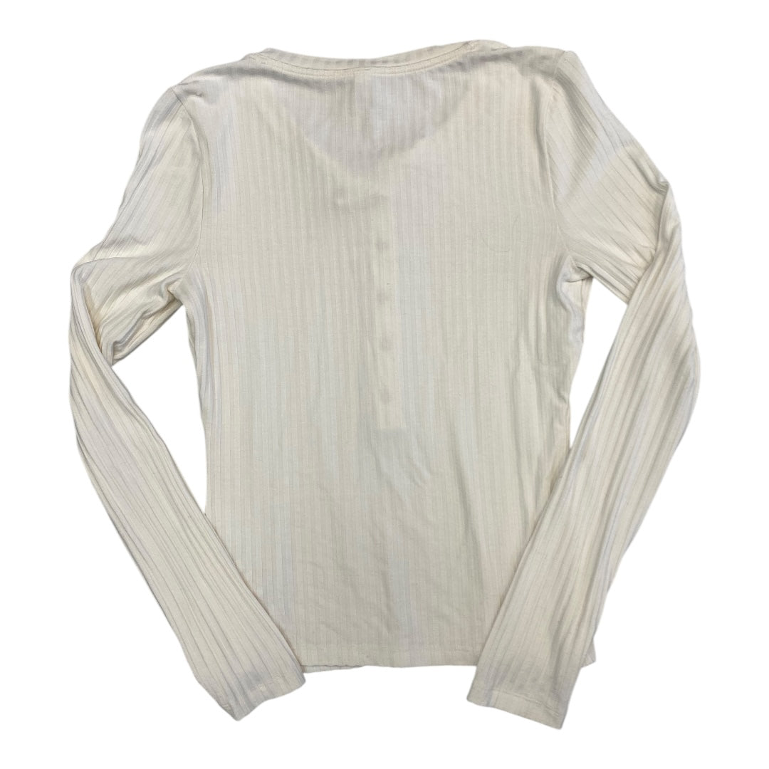 Top Ls By Anthropologie In Cream, Size:S