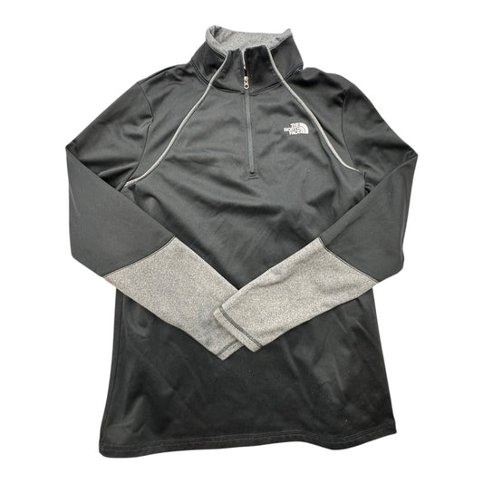 Athletic Top Ls Crewneck By The North Face In Black, Size:Xl