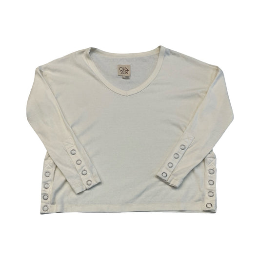 Top Ls By Chaser In Cream, Size:S