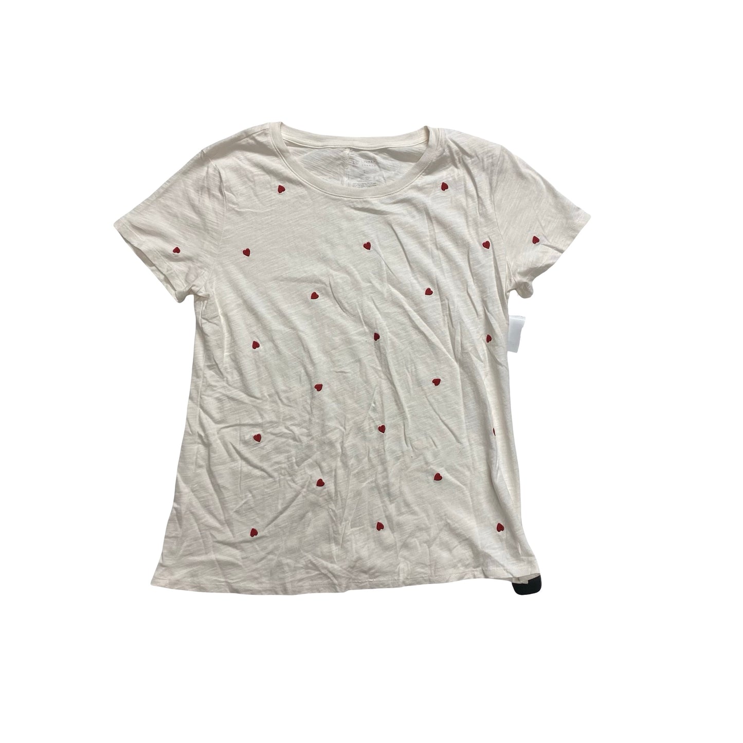 Top Ss By Lc Lauren Conrad In Cream & Red, Size:L