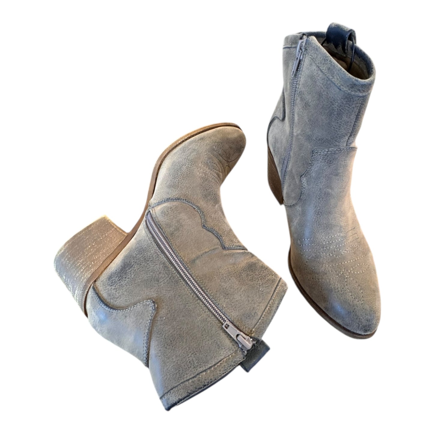 Boots Ankle Heels By Dirty Laundry In Brown, Size:10