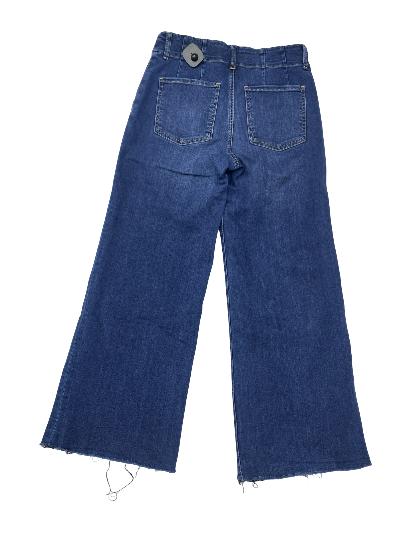 Jeans Wide Leg By Kut In Blue Denim, Size:4