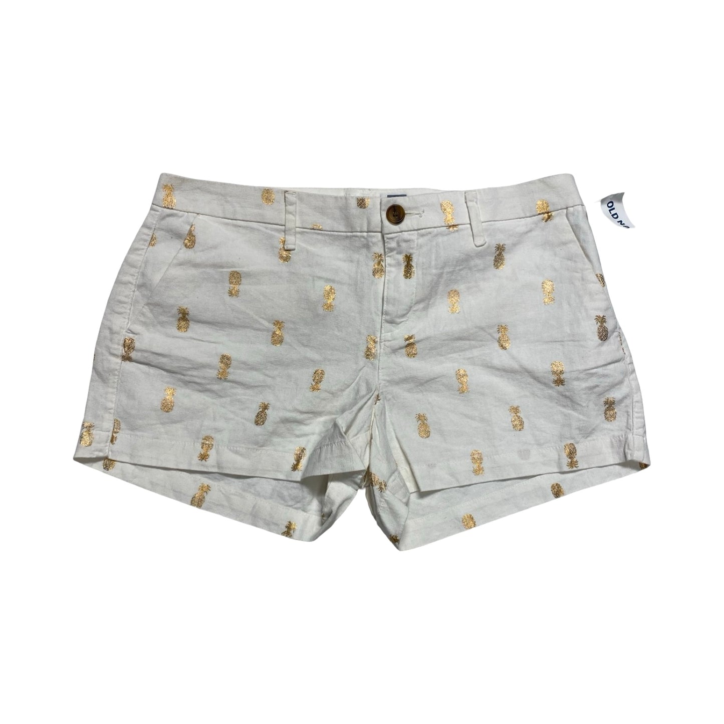 Shorts By Old Navy In Gold & White, Size:6