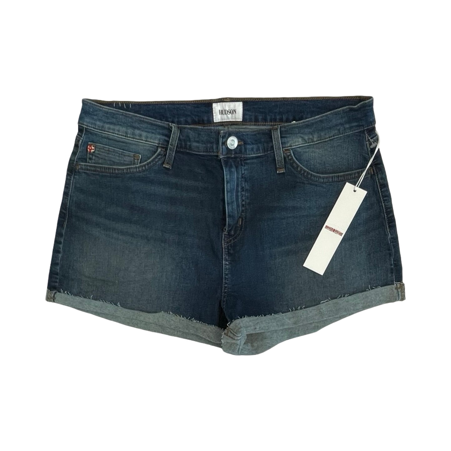 Shorts By Hudson In Blue Denim, Size:10