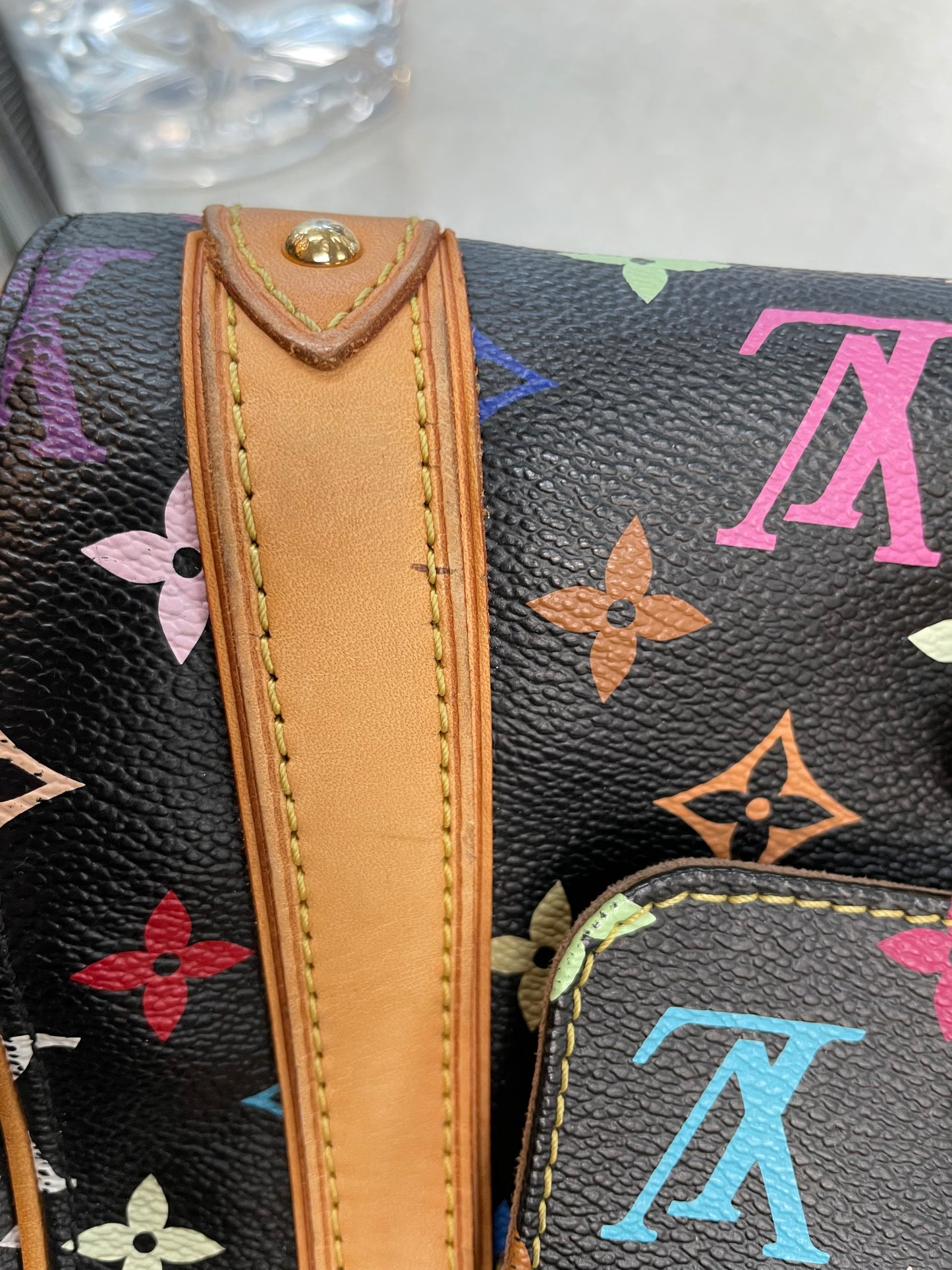 HANDBAG LUXURY DESIGNER by LOUIS VUITTON In MULTI, Size: MEDIUM