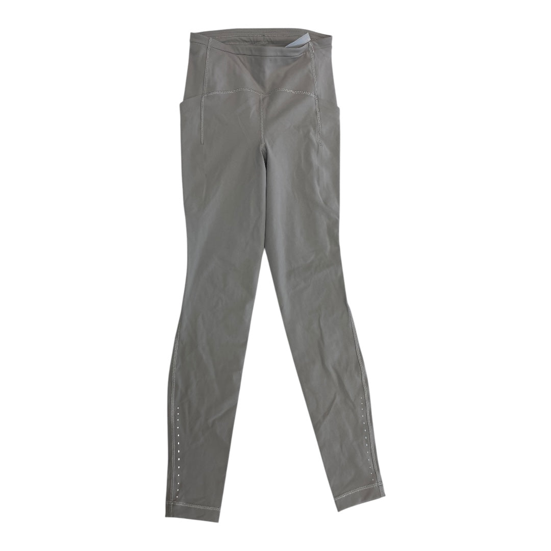 Athletic Leggings By Lululemon In Grey, Size:4