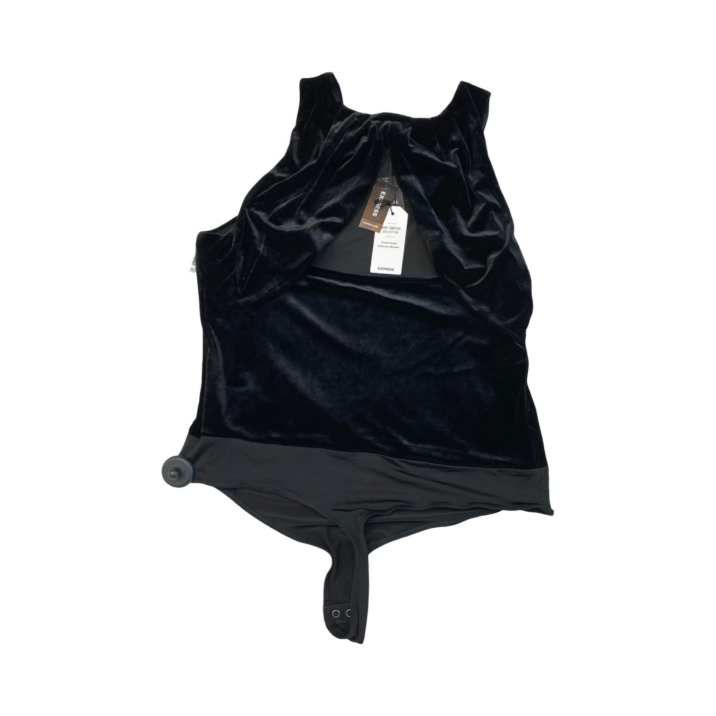 Top Sleeveless By Express In Black, Size:Xl