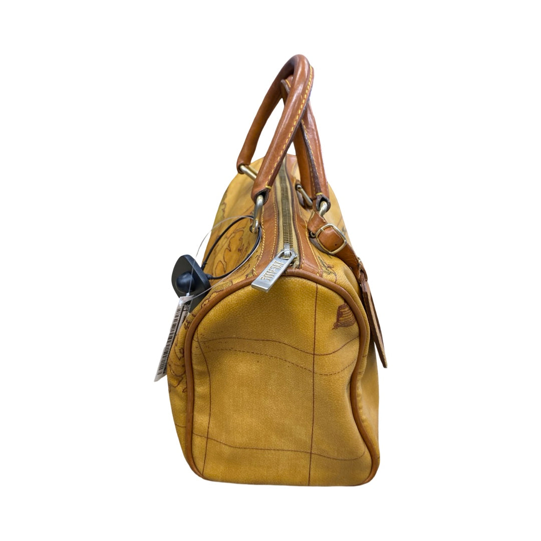 Handbag Designer By ALVIERO MARTINI In Brown, Size:Medium