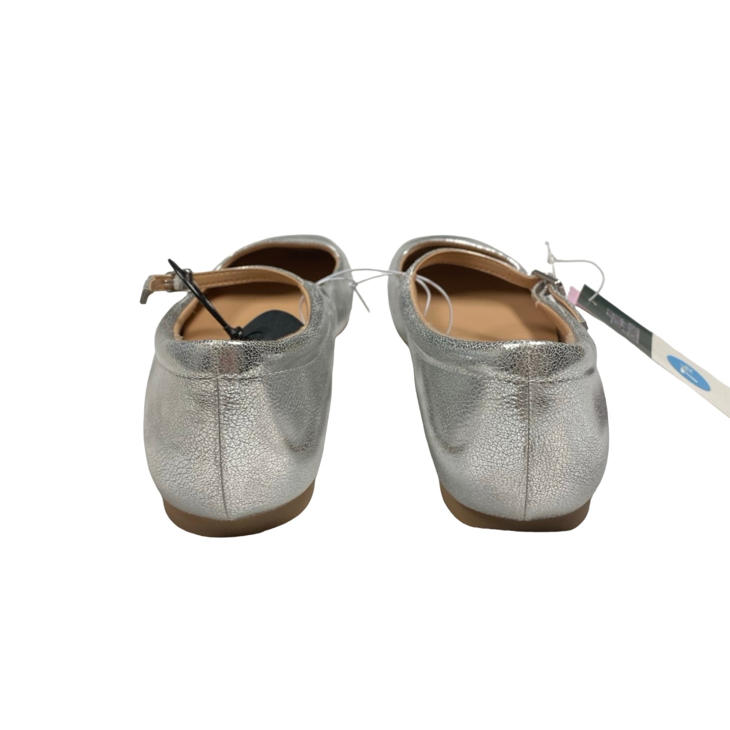 Shoes Flats By Wild Fable In Silver, Size:7.5