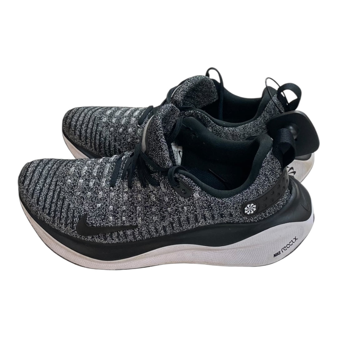 Shoes Athletic By Nike In Black & Grey, Size:8