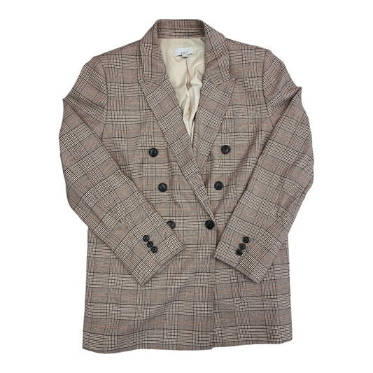 Blazer By Loft In Plaid Pattern, Size:14
