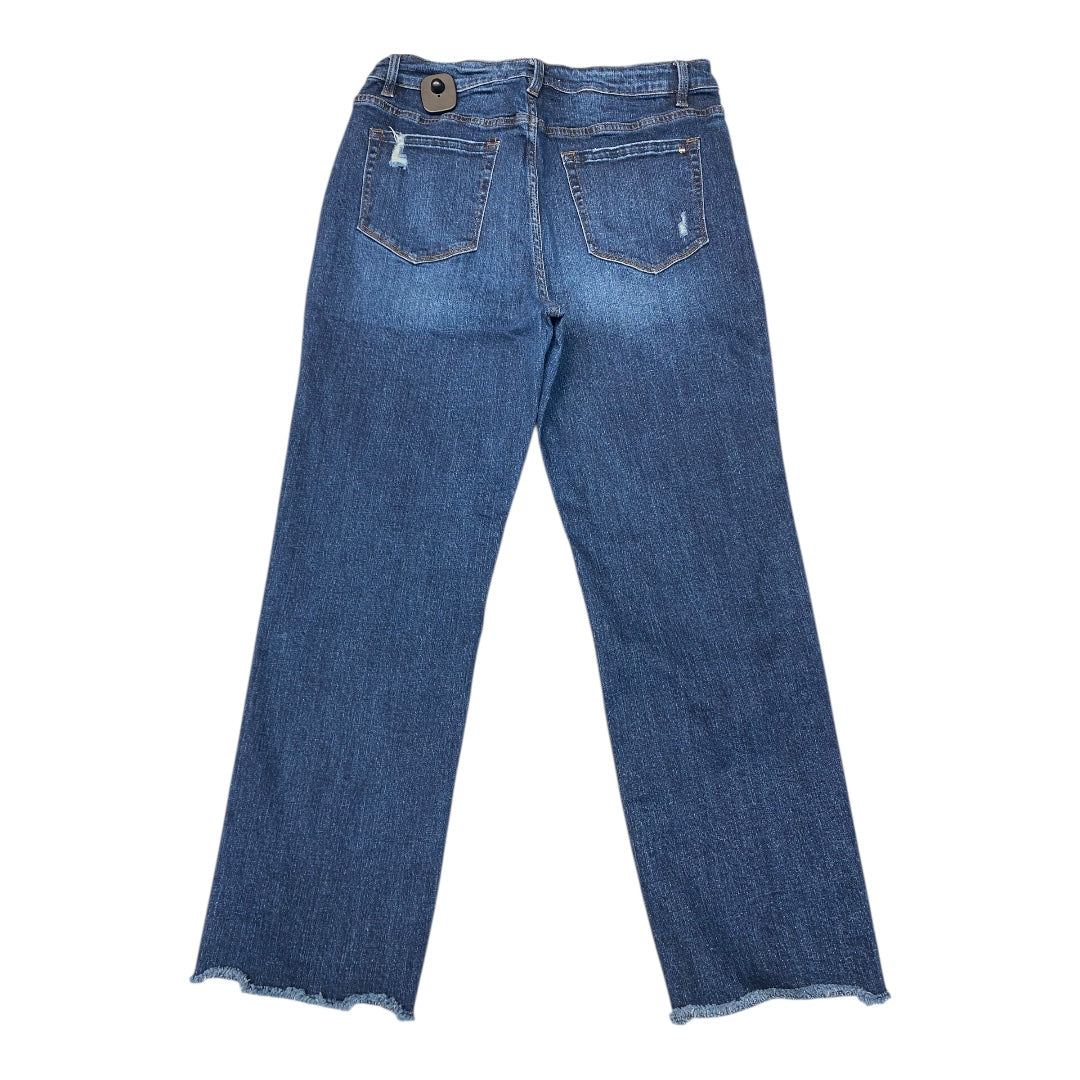 Jeans Straight By Cmc In Blue Denim, Size:12