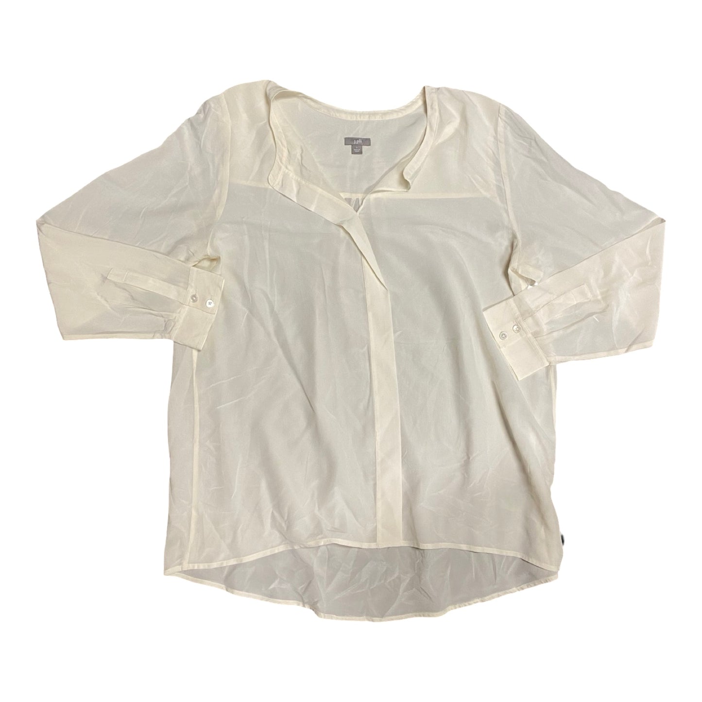 Top Ls By J. Jill In Cream, Size:L