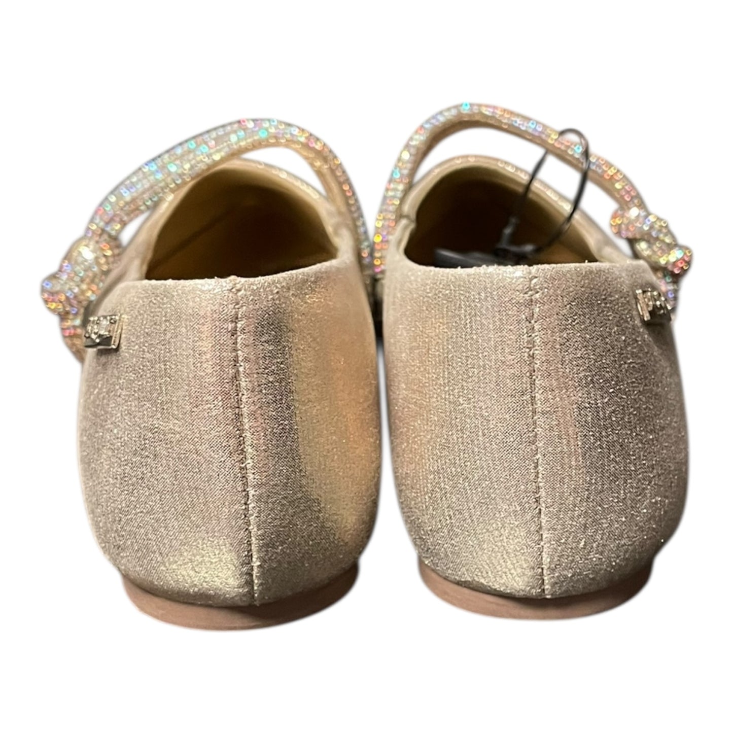 Shoes Flats By Sugar In Gold, Size:10
