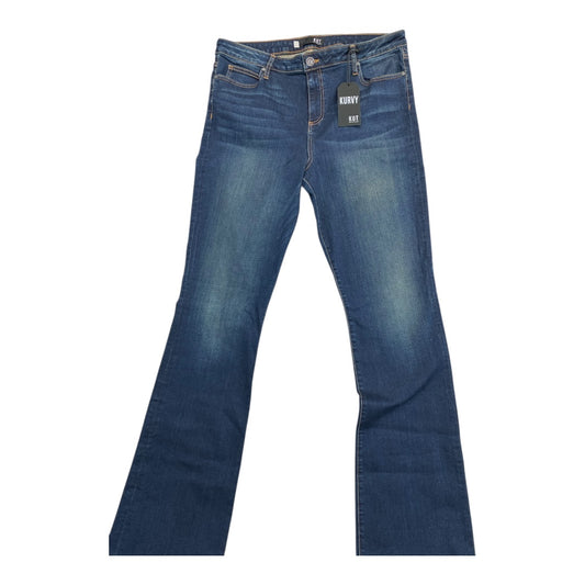 Jeans Boot Cut By Kut In Blue, Size:18