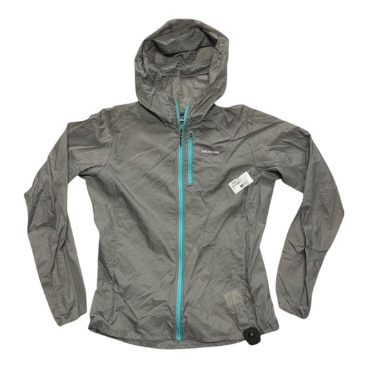 Jacket Windbreaker By Patagonia In Grey, Size:L