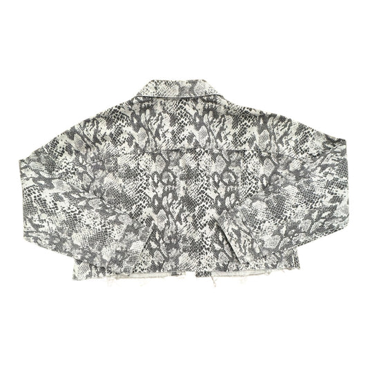 Jacket Denim By & DENIM In Snakeskin Print, Size:S
