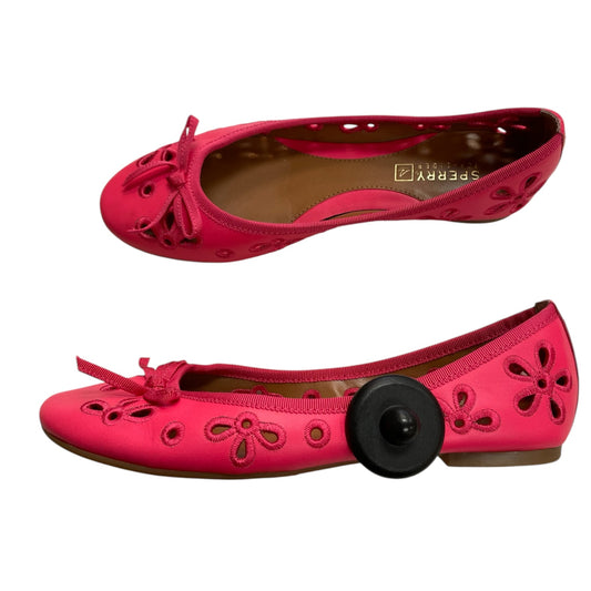 Shoes Flats By Sperry In Pink, Size:6