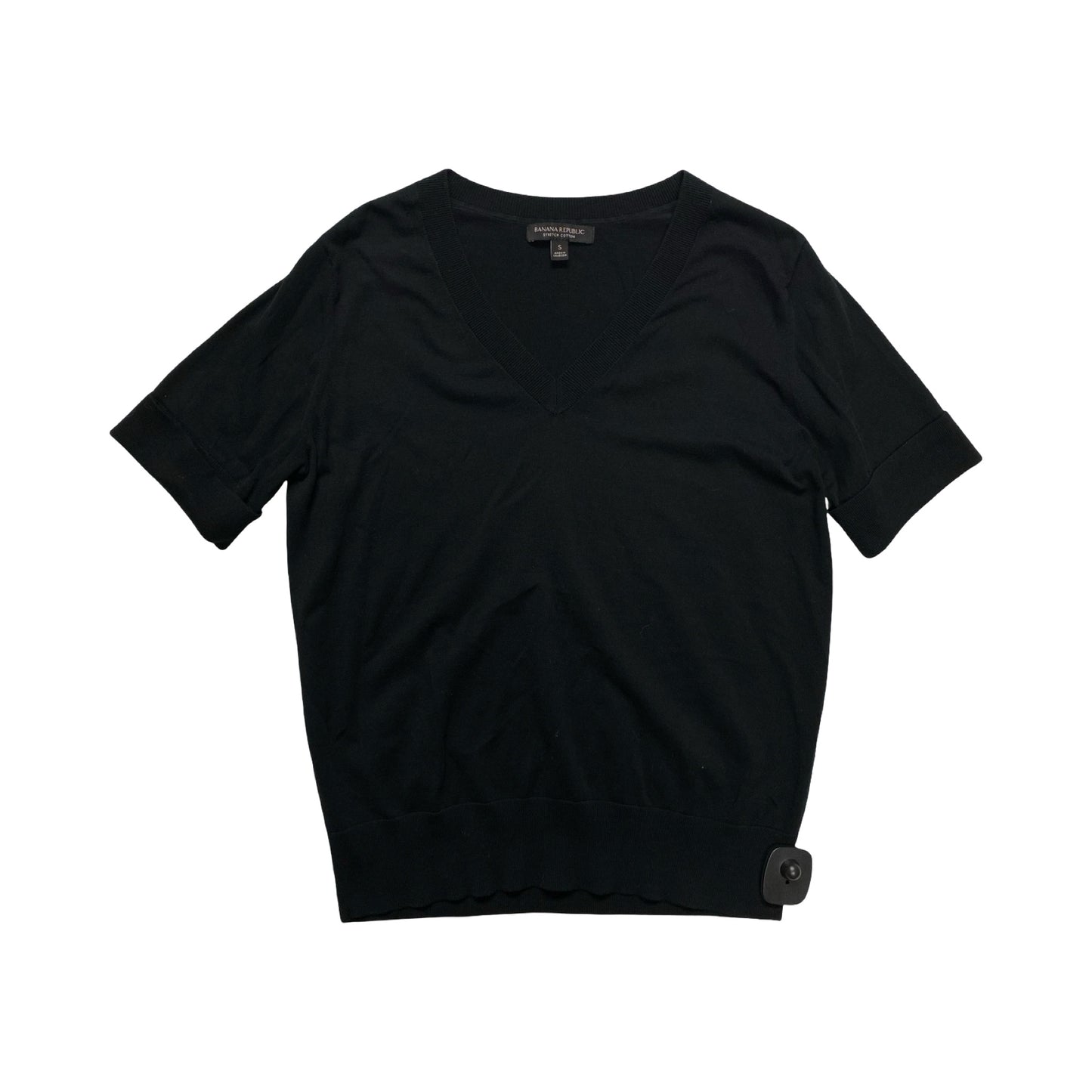 Top Ss By Banana Republic In Black, Size:S