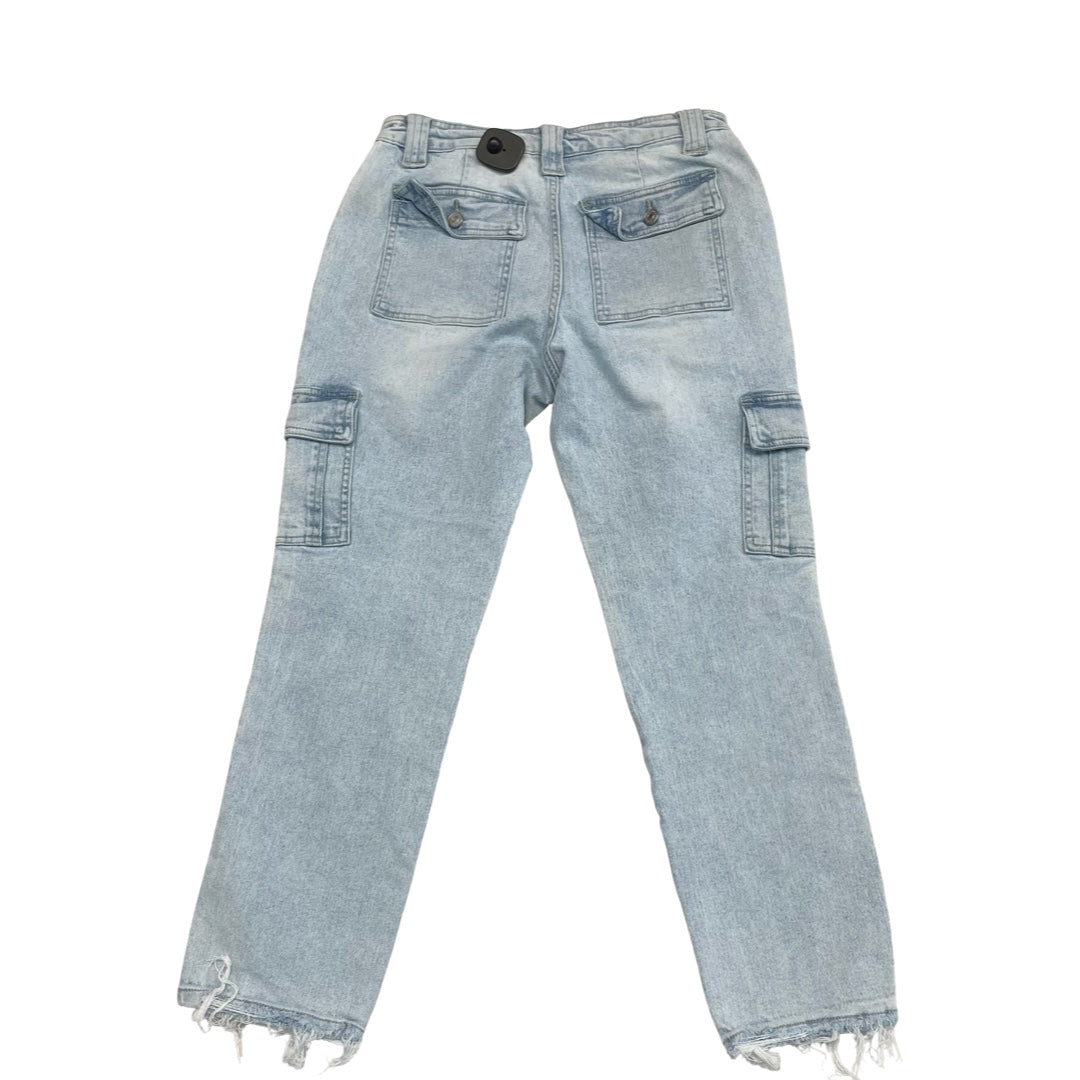 Jeans Cropped By Kancan In Blue Denim, Size:2