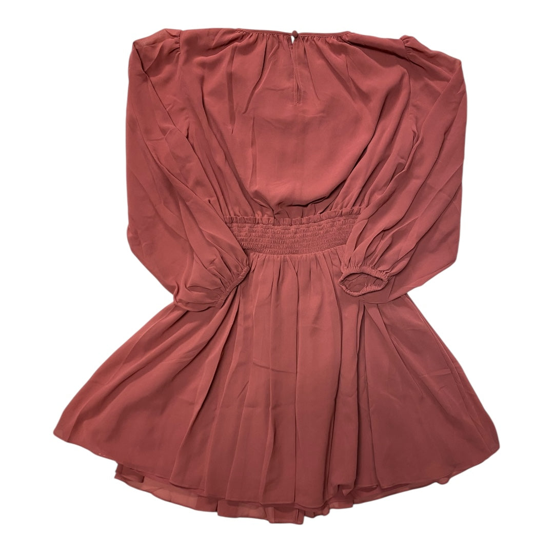 Dress Casual Midi By Banana Republic In Mauve, Size:S