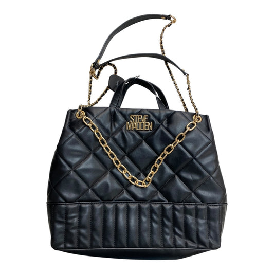 Handbag By Steve Madden In Black, Size:Large