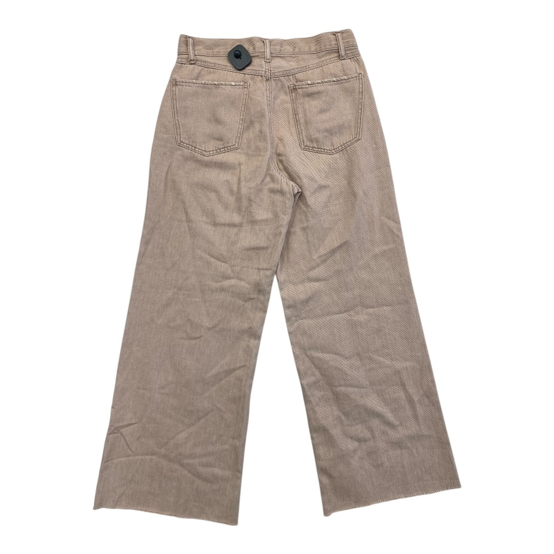 Jeans Wide Leg By Sincerely Jules In Peach, Size:4