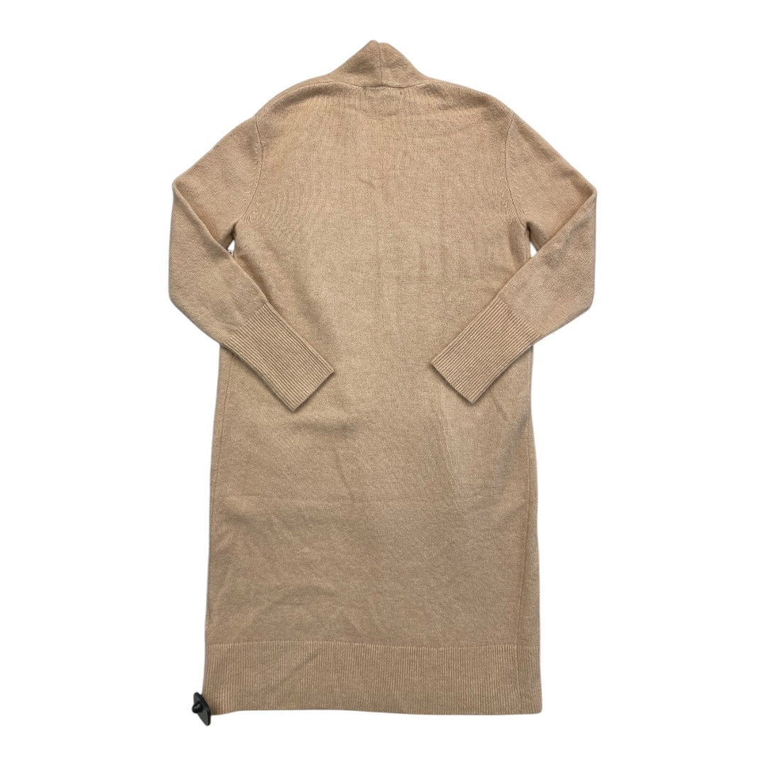 Sweater Cardigan By Banana Republic In Tan, Size:Xs
