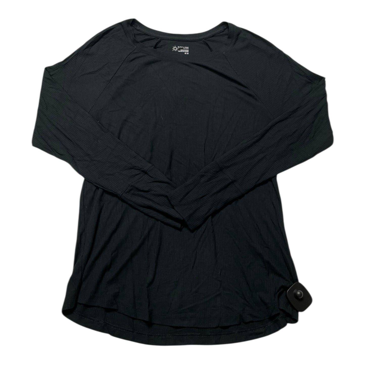 Top Ls By Offline In Black, Size:M