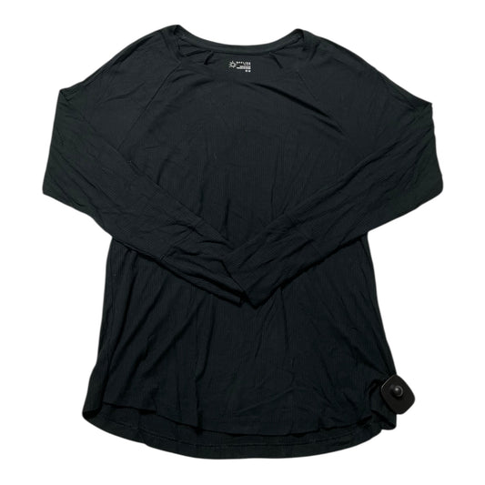 Top Ls By Offline In Black, Size:M