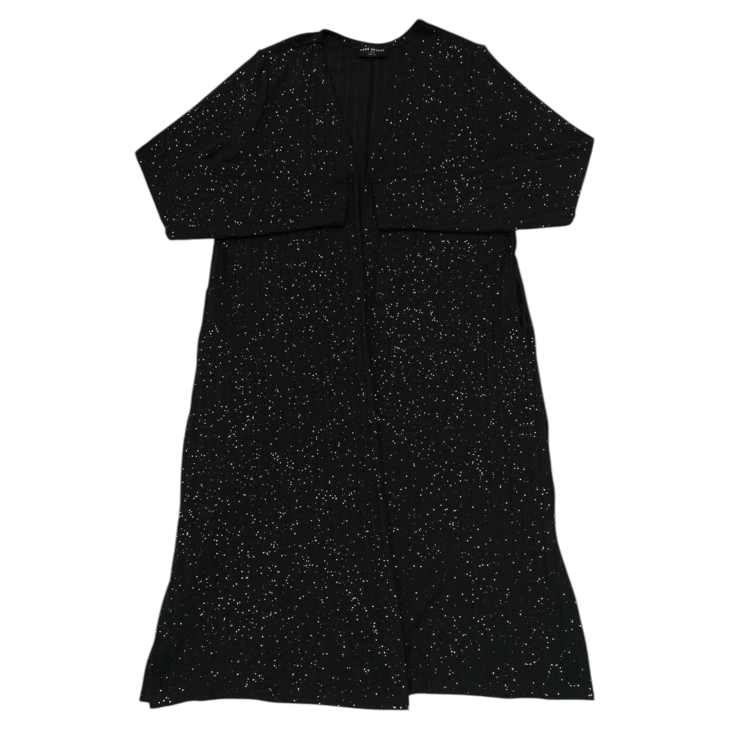 Sweater Cardigan By Lane Bryant In Black, Size:10