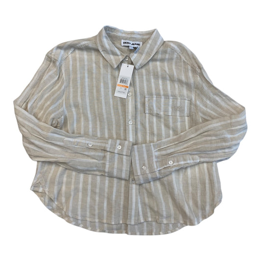 Top Ls By Dkny In Striped Pattern, Size:S